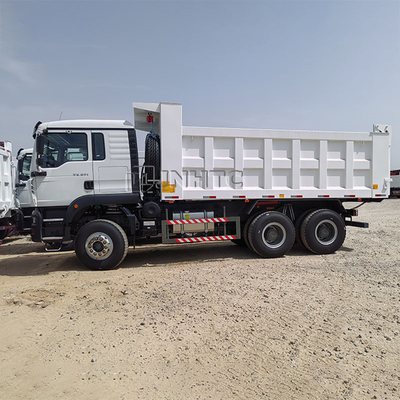 সিনোট্রুক HOWO TX 371HP ডিজেল ডাম্প ট্রাক 10 চাকা 6X4 ম্যানুয়াল ট্রান্সমিশন ওয়েচাই ইঞ্জিন ইউরো 2 টিপার