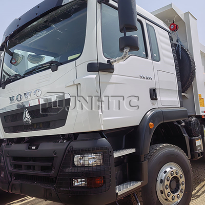 সিনোট্রুক HOWO TX 371HP ডিজেল ডাম্প ট্রাক 10 চাকা 6X4 ম্যানুয়াল ট্রান্সমিশন ওয়েচাই ইঞ্জিন ইউরো 2 টিপার