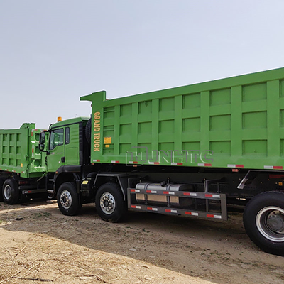 সিনোট্রুক HOWO Tx উচ্চ কনফিগারেশন 8X4 12 হুইলার মাইন ট্যাপার ট্রাক কঙ্গোর জন্য