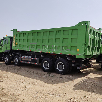 সিনোট্রুক HOWO Tx উচ্চ কনফিগারেশন 8X4 12 হুইলার মাইন ট্যাপার ট্রাক কঙ্গোর জন্য