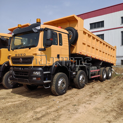 সিনোট্রাক HOWO Tx ডাম্পার ট্রাক 8X4 371HP 12 হুইলার 40 টন ডান-হ্যান্ড ড্রাইভ ট্যাপার ট্রাক কম দামের সাথে