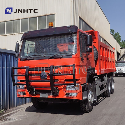Heavy Duty Sinotruck Howo Camion 6x4 10 Wheeler 400 hp 30Ton Tipper Dump Truck With Anti-theft Net