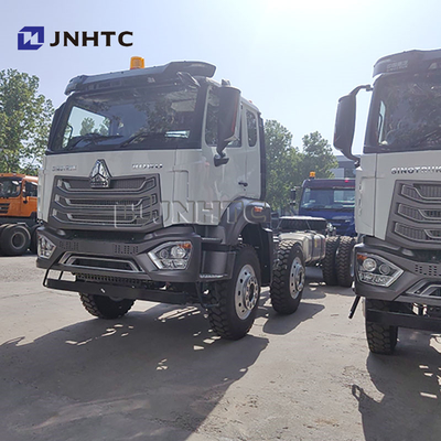 সিনো হাও এনএক্স 8x4 ভারী দায়িত্ব 12 চাকার কার্গো ডাম্প ট্রাক শ্যাসি বকেট ছাড়াই
