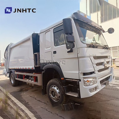 সিনোট্রুক হাও 4X2 300 এইচপি ইউরো II ডান ড্রাইভ আবর্জনা সংগ্রহকারী সংকুচিত ট্রাক বর্জ্য সংগ্রহ ট্রাক