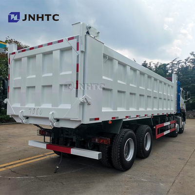 HOWO Nx এলএনজি ডাম্প ভারী দায়িত্ব খনির ট্রাক 8X4 12 চাকা 25 টন