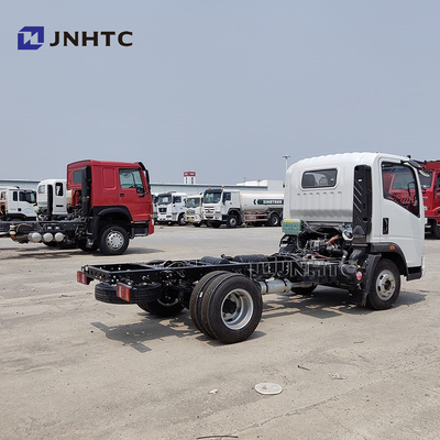 সিনোট্রাক হাও 4x2 5 টন 8 টন হালকা মালবাহী / ডাম্প ট্রাক চ্যাসি ডিজেল জ্বালানী ইউরো 2 নির্গমন বাম স্টিয়ারিং