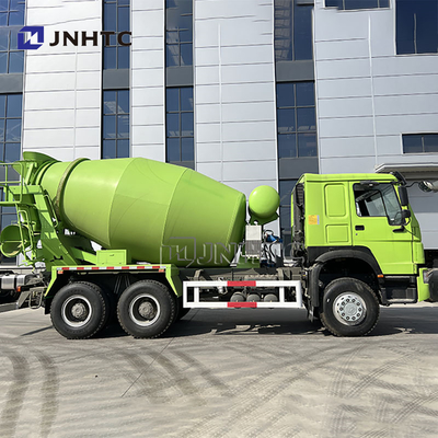 সিনোট্রুক হাও 6x4 8CBM মিটার ডিজেল ইঞ্জিন হাইড্রোলিক কংক্রিট মিশ্রণকারী ট্রাক