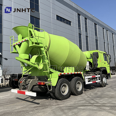 সিনোট্রুক হাও 6x4 8CBM মিটার ডিজেল ইঞ্জিন হাইড্রোলিক কংক্রিট মিশ্রণকারী ট্রাক