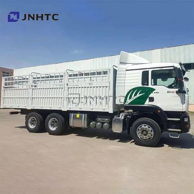 সস্তা দামের HOWO TX 6x4 20 টন লরি বক্স ট্রাক কার্গো ট্রাক ডিফ্লেক্টর সহ বিক্রয়ের জন্য