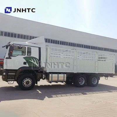 সস্তা দামের HOWO TX 6x4 20 টন লরি বক্স ট্রাক কার্গো ট্রাক ডিফ্লেক্টর সহ বিক্রয়ের জন্য