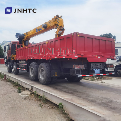 কারখানার দাম SINOTRUK HOWO TX 371HP 20 টন কার্গো ট্রাক মাউন্টেড স্ট্রেট বুম ক্রেন বিক্রয়ের জন্য