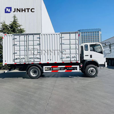 নতুন HOMAN ৬ চাকার ৫-৮টন ভ্যান বক্স টাইপ কার্গো ট্রাক ডিজেল, ইউচাই ইঞ্জিন সাইড ডোর খোলা