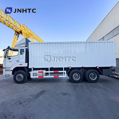 SINOTRUK HOWO NX340 10 চাকা 6X4 30 টন ডেলিভারি পরিবহন ভ্যান কার্গো ট্রাক বিক্রয়ের জন্য ইউরো 2 RHD