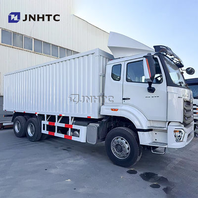SINOTRUK HOWO NX340 10 চাকা 6X4 30 টন ডেলিভারি পরিবহন ভ্যান কার্গো ট্রাক বিক্রয়ের জন্য ইউরো 2 RHD