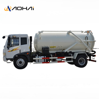 FAW J5K 4X2 Honey Sucker Truck 6 Wheels Hydrocureur Vacuum Truck for Sale