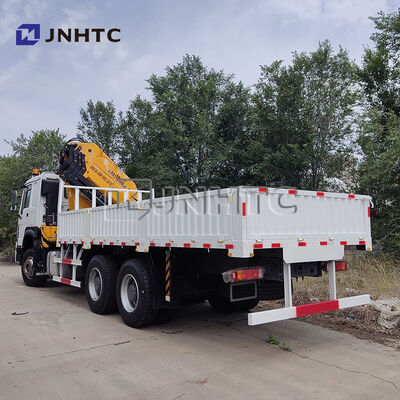 HOWO 6x4 400HP কার্গো ট্রাক ক্রেন 14T ক্রেন সঙ্গে আফ্রিকা মাউন্ট করা ট্রাক ট্রাক