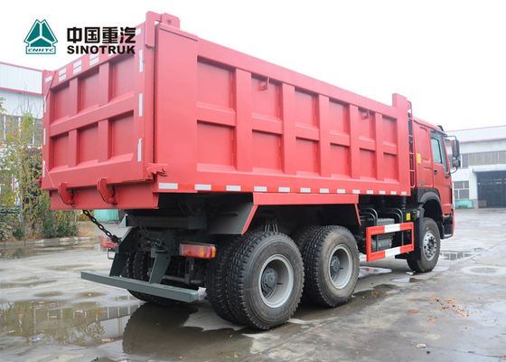 6x4 টিপার ট্রাক / হাওও 6x4 ডাম্প ট্রাক এবিএস সার্ভিস ব্রেক 336 এইচপি পাওয়ার