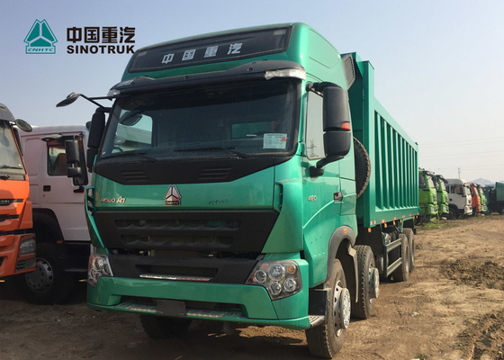 ইউরো 4 420HP হাই ছাদ ক্যাব হিউও A7 ডাম্প ট্রাক ফিলিপাইন জন্য ডাবল বাংকার সঙ্গে