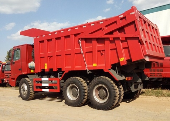 Sinotruk 70 টন HOWO খনির ডাম্প ট্রাক ভারি দায়িত্ব 180Ah স্টোরেজ ব্যাটারি