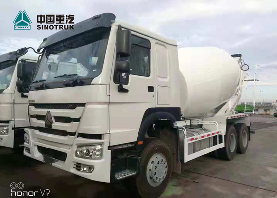 SINOTRUK HOWO 371hp স্টক কংক্রিট মিক্সার ট্রাক 10 চাকার ZZ1257N3847A