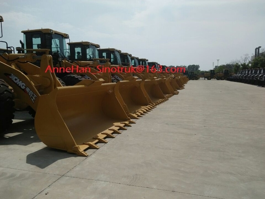 Weichai ইঞ্জিন XCMG কম্প্যাক্ট হুইল লোডার নির্মাণ হলুদ মধ্যে যন্ত্রপাতি