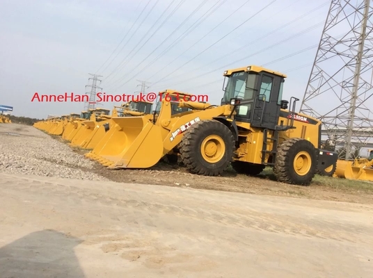 ZL50GN 5 টন Weichai ইঞ্জিন কম্প্যাক্ট চাকা লোডার উচ্চ দক্ষতা ড্রাইভ চেইন