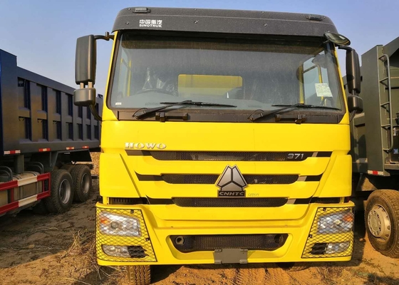 মিডিল লিফটিং সিনাট্রুক হাওও 6x4 ডাম্প ট্রাক ভারি দায়িত্ব 10 চাকার 3 এক্সেল