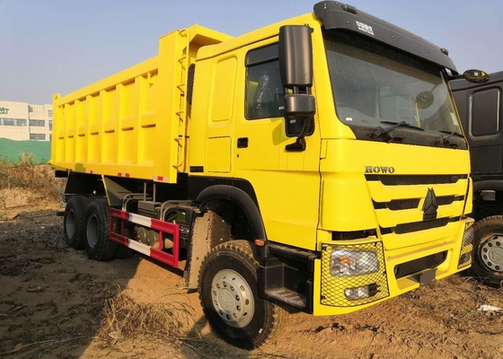 মিডিল লিফটিং সিনাট্রুক হাওও 6x4 ডাম্প ট্রাক ভারি দায়িত্ব 10 চাকার 3 এক্সেল