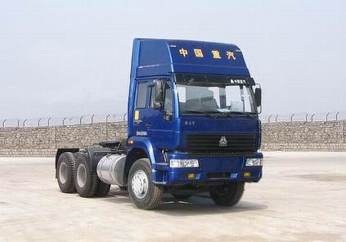 সিনোট্রুক সুইজ 6x4 ট্রাক ট্রাক্টর 371hp প্রাইম মুভার তো ট্রাক্টর ZZ4251N3241C