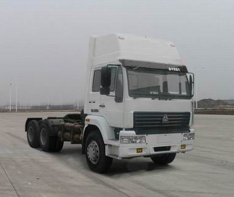 সিনোট্রুক সুইজ 6x4 ট্রাক ট্রাক্টর 371hp প্রাইম মুভার তো ট্রাক্টর ZZ4251N3241C