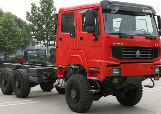 ZZ2167M5227 6x6 আবর্জনা কমপ্যাক্টর ট্রাক অল হুইল ড্রাইভ কার্গো ট্রাক সিনোট্রুক ইউরো III III 380hp পাওয়ার
