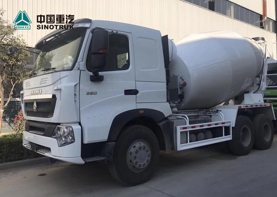 ভারী দায়িত্ব ইউরো 2 371HP মিনি কংক্রিট ট্রাক 6x4 10 চাকা 8CBM হাও এ 7