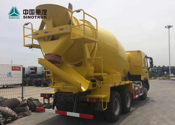 ভারী দায়িত্ব ইউরো 2 371HP মিনি কংক্রিট ট্রাক 6x4 10 চাকা 8CBM হাও এ 7