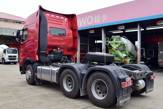 351 - 450hp স্ট্রং অশ্বশক্তি সহ ম্যানুয়াল হাও 6x4 প্রাইম মুভার ট্রাক্টর ট্রাক
