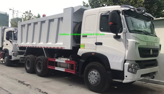 এলএইচডি নিউ 6x4 হাও এ 7 40-50T টন বাণিজ্যিক ভারী দায়িত্ব ডাম্প ট্রাক জেড3257 এন3847 এএন 1