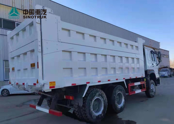 সিনোট্রুক 375hp 20CBM হাও ব্যবহৃত ডাম্প ট্রাক সেকেন্ড হ্যান্ড 5600 * 2300 * 1500 মিমি