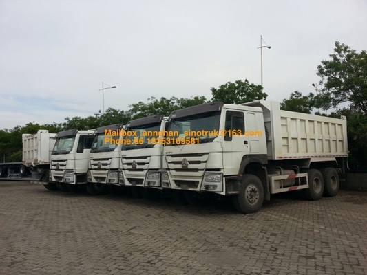 ঘানা 6x4 10 চাকার ভারী দায়িত্ব ডাম্প ট্রাক 20 এম 3 মিড লিফটিং টিপার ট্রাক এলএইচডি