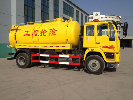 336 / 371HP সিনোট্রুক 6x4 ভ্যাকুয়াম স্যুয়েজ সাকশন ট্রাক ইউরো II নির্গমন স্ট্যান্ডার্ড
