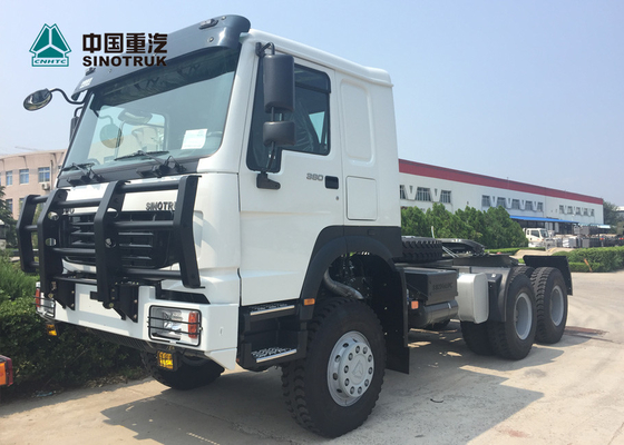 সিনোট্রুক হাও প্রাইম মুভার ট্রাক ইউরো 2 371HP 6x6 ফুল চাকা ড্রাইভ ট্রাক্টর ট্রাক