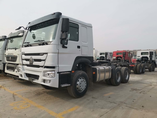 সিনোট্রাক হাওও 7 6x4 10wheels 371hp 420hp এলএইচডি ট্রাক্টর ট্রাক ইউরো 2
