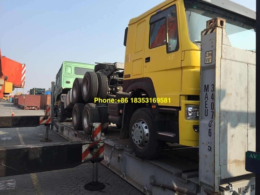 সিনোট্রাক হাওও 7 6x4 10wheels 371hp 420hp এলএইচডি ট্রাক্টর ট্রাক ইউরো 2