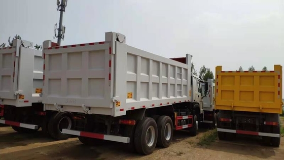 হাও 6x4 ম্যানুয়াল ট্রান্সমিশন ডিজেল 20cbm হেভি ডিউটি ​​ডাম্প ট্রাক