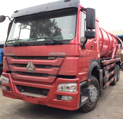 সিনোট্রুক হাও 6X4 336 এইচপি ভ্যাকুয়াম নিকাশী স্যাকশন ট্রাক