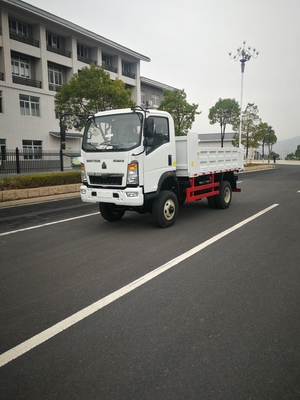 8 টন 4x4 মিডিল ইউরো 2 সিনোট্রুক ডাম্প ট্রাক জেডজেড 1047 ই 2815 বি 180 হোমান ব্র্যান্ড