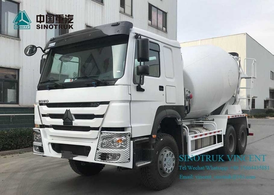 ZZ1257N3841W ইউরো 4 380HP 6X4 3830 মিমি কংক্রিট মিশ্রণ ট্রাক