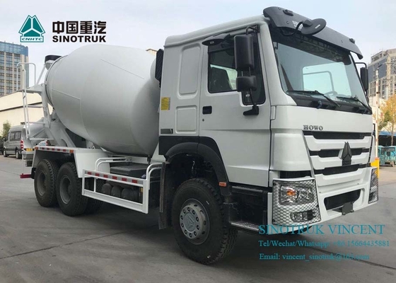 ZZ1257N3841W ইউরো 4 380HP 6X4 3830 মিমি কংক্রিট মিশ্রণ ট্রাক