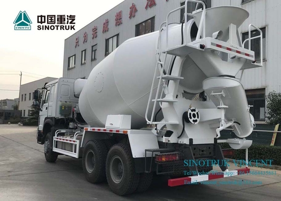 ZZ1257N3841W ইউরো 4 380HP 6X4 3830 মিমি কংক্রিট মিশ্রণ ট্রাক
