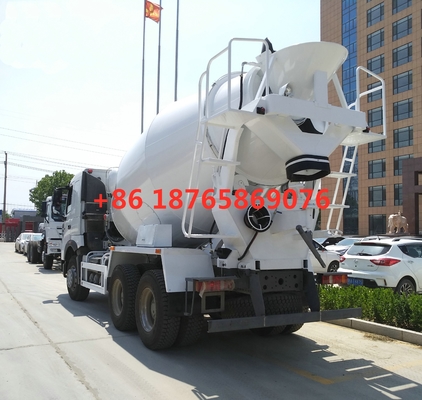 হোয়াইট এইচসি 16 অ্যালেক্স 380hp 10cbm কংক্রিট মিক্সার ট্রাক ZZ1257N4047P1