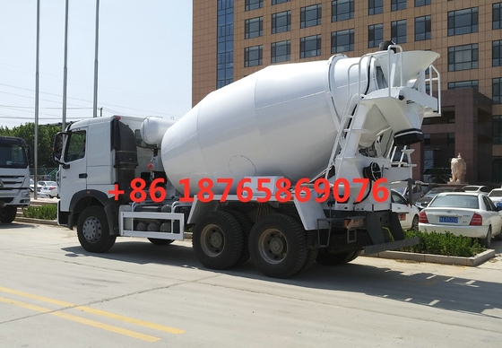 হোয়াইট এইচসি 16 অ্যালেক্স 380hp 10cbm কংক্রিট মিক্সার ট্রাক ZZ1257N4047P1