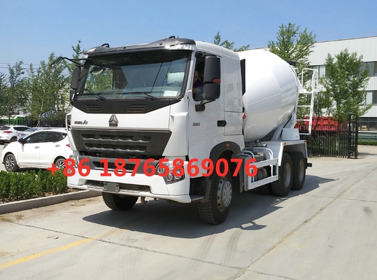 হোয়াইট এইচসি 16 অ্যালেক্স 380hp 10cbm কংক্রিট মিক্সার ট্রাক ZZ1257N4047P1